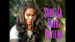 Subella Hair Body Wave W Lace Closure Review