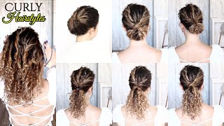  Easy Hairstyles For Curly Hair