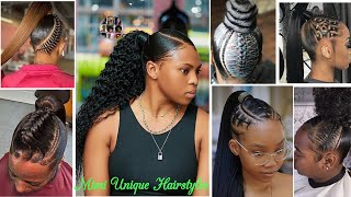 50+ Cute Trendy Sleek Ponytails Hairstyles For Black Women