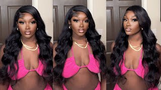 Bodywave Hd Lace Front Wig Install Ft. Hermosa Hair