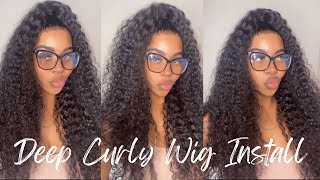 The Perfect Long Curly Lace Wig | 28In 13X6 Frontal Ft. Premium Lace Wigs