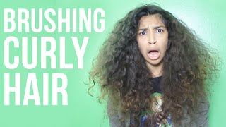 How To Brush Curly Hair