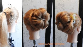 Easy Bridal Hairstyle Tutorial / Easy Bridal Updo / Easy Wedding Hairstyle
