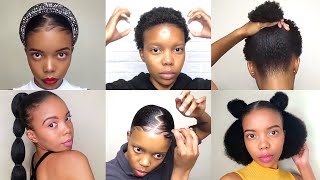 New Trendy Short 4C Hairstyles Compilation 2023