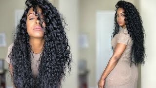 Long Curly Hair Review | Is It Human Or Synthetic???