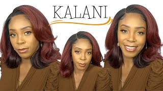 Outre Synthetic Melted Hairline Hd Lace Front Wig - Kalani --/Wigtypes.Com