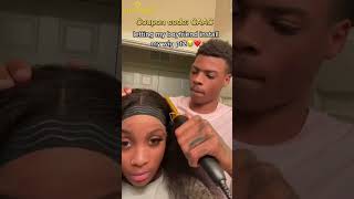 Boyfriend Install My Wigundetectable Hd Lace + Thick Curly Wig Review Part.2 Ft.@Ulahair #Shorts
