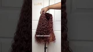 Luvme Dark Copper Red Curly Hair,Gorgeous!#Luvmehair #Luvmehairreview #Shorts #Redhair #Curlyhair