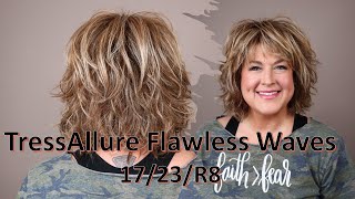 Tressallure Flawless Waves In The Color 17/23/R | Basic Cap Shag Cut With Waves And Bangs!