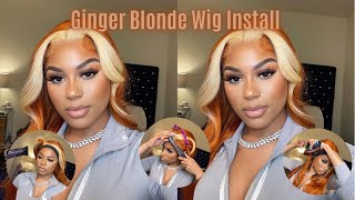 Pre-Colored Ginger Blonde Wig Install | Ishowbeauty Hair