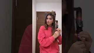 Alishba Anjum Hair Curl #Shorts #Viralshorts #Viral #Ytshorts #Youtubeshorts #Trending #Fashionstyle