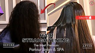 Hair Straightening Girls Permanent | Straight Styling  Curly To Straight | Scissor Hand Women'S
