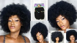 Diy Afro Kinky Wig Using Kanekalon Darling Kinky/Afro Wig Tutorial /$3