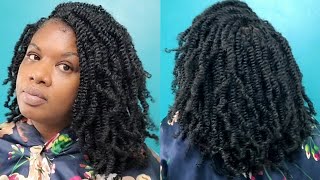 The Most Natural Afro Kinky Twist | Spring Twist How To