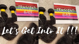 Free Hair Vendor Series: My Truscend Hair Arrived| Come Unpack It With Me!
