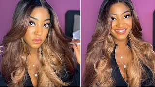 Mmm She'S For Real Tasty  | The Stylist Human Hair Blend Hd Lace Front Wig 13X6 Tastee Wig Revi