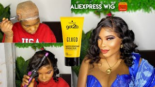 Easy Frontal Wig Install Using Got2B Spray | Very Detailed( It My First Time)