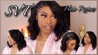 16" Body Wave Bob Wig Application | Melted Lace | Ft. Svt Hair
