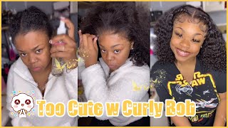 Summer Prime Bob Wig! #Ulahair Short Curly Lace Bob Review | Affordable & Friendly!
