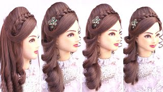 Wedding Hairstyles For Long Hair L Bridal Hairstyles Kashee'S L Curly Hairstyles L Hollywood Wa
