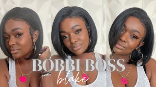 Bobbi Boss Blake | Glueless 13X4 Lace | Summer Bob| Ft Bobbi Boss