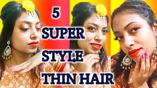 Top 5 Unique Easy Hairstyles L Wedding Hairstyle L Open Hairstyles L Mum'S Beauty Hut