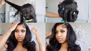 The Secret To Voluminous Curls! Layering*Curling*Products & More! Ft Unice Hair