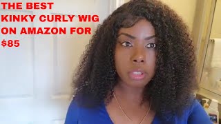 $85 Kinky Curly Lace-Front Wig Ft. Suntu | Wig Install Tutorial | #Iamjustgeorgiak