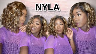 Outre Synthetic Hair Sleeklay Part Hd Lace Front Wig - Nyla