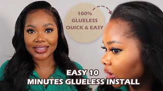 Easy 10 Minutes Wig Instal For Beginners Ft Hairvivi