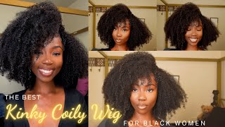 The Best Natural Coily Wig...Literally Ever! | Her Given Hair Install & Review + Discount Code | Aku