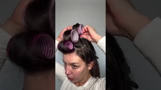 This Roller Hair Hack  #Hairtutorial #Dysonairwrap #Rollers