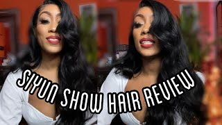 Updated Siyun Show Hair Review On Aliexpress Cheap 30 Inch Wig