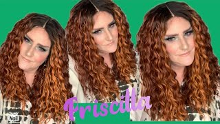 Bouncy Waves|Outre Wet Wavy Priscilla Wig Review|Synthetic|Drff2/Ginger Copper|Elevatestyles