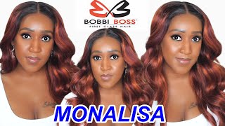 This Color Is Amazing!! Bobbi Boss Hd Lace Front Wig - Monalisa - Anti-Slip Silicone Grip