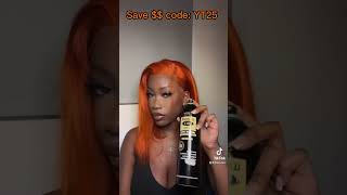 Customs Ginger Color Bob Reviewperfect Dye & Affordable Lace Frontal Wig Transformation By #Ulahair