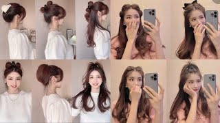 Quick & Easy Clutcher Hairstyle Tutorial*Korean Style For Girls