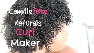 Crn Curl Maker Wng Demo + How To Preserve At Night | Eiffelcurls