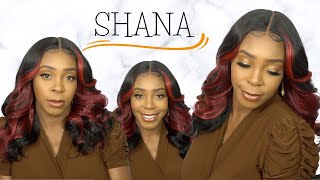 Outre Synthetic Hair Hd Lace Front Wig - Shana --/Wigtypes.Com