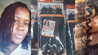 Afro Twist Bulk Hair|Ghana Twist|Realistic