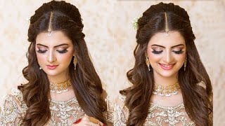 Bridal Hairstyles Kashee'S L Wedding Hairstyles L Engagement Look L Curly Hairstyles L New Year