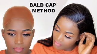 Detailed Bald Cap Method Installing A Lace Frontal | Ali Grace Hair