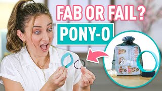 Does The Pony-O Really Work?!? | Fab Or Fail | Cute Girls Hairstyles
