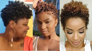 30 Hottest Short Natural Hairstyles For Black Women With Short Hair For 2023 | Wendy Styles