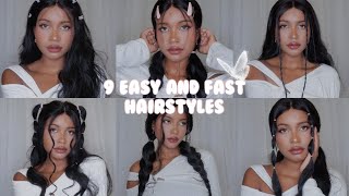 9 Easy And Fast Hairstyles Ideas Ft Junoda Wig