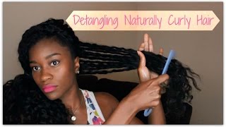 How To | Detangling Naturally Curly Hair For Naturallycurly.Com