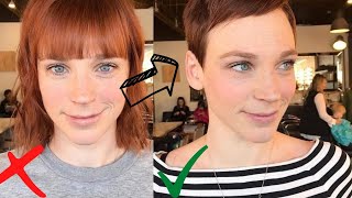 10 Must See Clever Long To Short Hair Transformations
