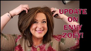 Envy Zoey Update  Are These Envy Hair Fibers 70% Heat Friendly Synthetic 30% Human Hair Worth It??