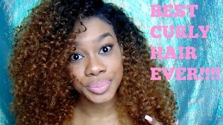 Best Curly Synthetic Wig!!!! | Outre Weave Dominican Curly