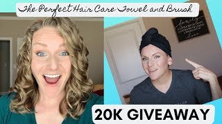 The Perfect Hair Care Towel And Brush Review And 20K Giveaway!!!